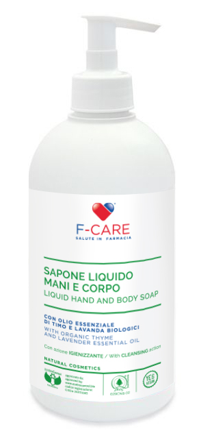 F CARE SAPONE LIQUIDO BIO IGIENIZZANTE 500 ML - latuafarmacia.org