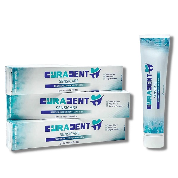 CURADENT DENTIFRICIO SENSICARE DENTI SENSIBILE 75 ML - latuafarmacia.org