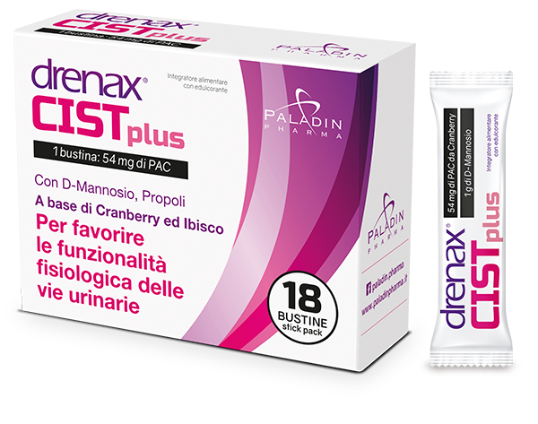 DRENAX FORTE CIST PLUS 18 STICK PACK - latuafarmacia.org