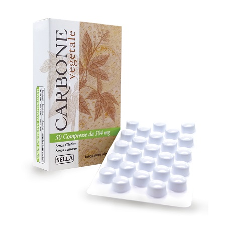 CARBONE VEGETALE 50 COMPRESSE - latuafarmacia.org