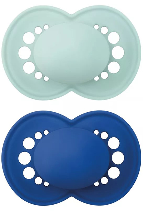 MAM SUCCHIETTO ORIGINAL NIGHT 16+ SILICONE MASCHIO 2 PEZZI - latuafarmacia.org