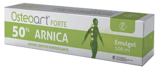 OSTEOART FORTE 50% ARNICA EMULGEL 100 ML AZIONE LENITIVA RINFRESCANTE - latuafarmacia.org