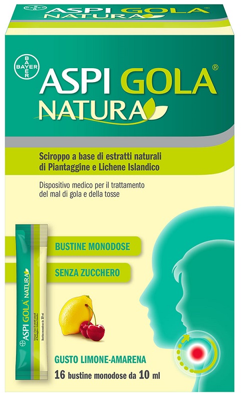 ASPI GOLA NATURA 16 BUSTINE MONODOSE DA 10 ML - latuafarmacia.org