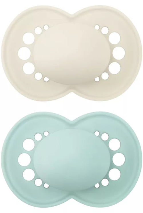 MAM ORIGINAL 6+ SILICONE NEUTRO 2 PEZZI - latuafarmacia.org
