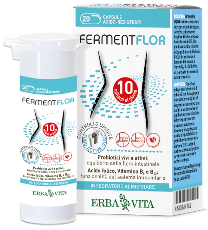 FERMENTFLOR 20 CAPSULE - latuafarmacia.org
