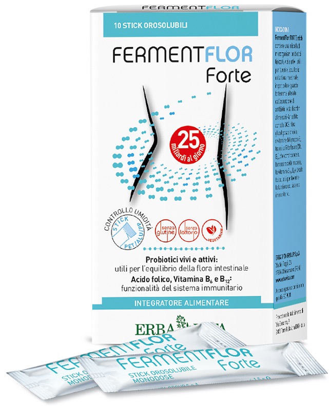 FERMENTFLOR FORTE 10 STICKPACK - latuafarmacia.org