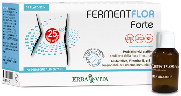 FERMENTFLOR FORTE 10 FLACONCINI - latuafarmacia.org