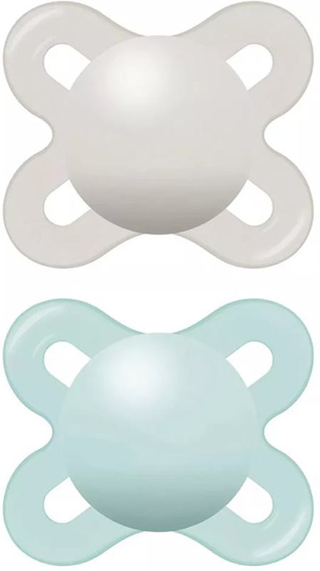 MAM SUCCHIETTO ORIGINAL START 0-2 MESI SILICONE NEUTRO 2 PEZZI - latuafarmacia.org