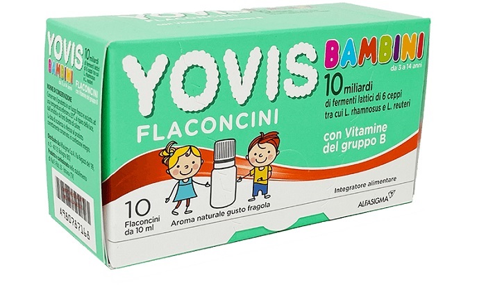 YOVIS BAMBINI FRAGOLA 10 FLACONCINI DA 10 ML - latuafarmacia.org