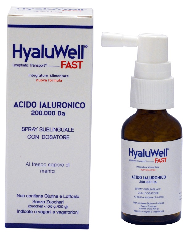 HYALUWELL FAST SPRAY SUBLINGUALE 20 ML - latuafarmacia.org