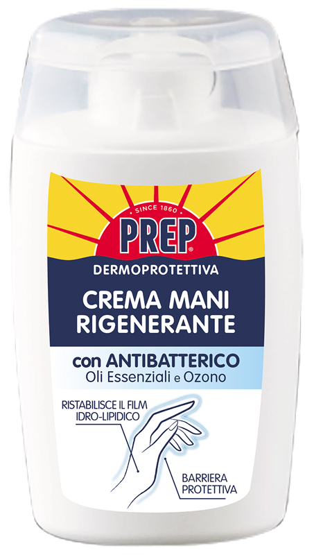 PREP CREMA MANI RIGENERANTE CON ANTIBATTERICO 100 ML - latuafarmacia.org