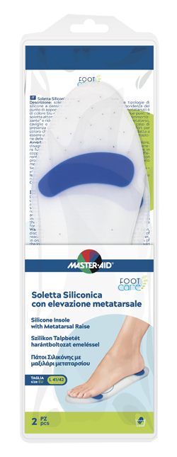 SOLETTA SILICONICA MASTER-AID FOOTCARE LARGE 41-42 METATARSO I6 - latuafarmacia.org
