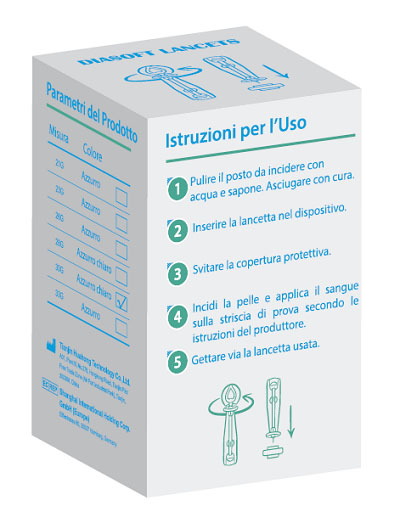 LANCETTE PUNGIDITO DIASOFT LANCET 25 PEZZI - latuafarmacia.org