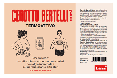 BERTELLI CEROTTO MED GRANDE 24 X 16 CM - latuafarmacia.org
