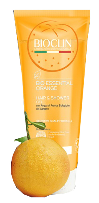 BIOCLIN BIO ESSENTIAL ORANGE HAIR & SHAMPOO 200 ML - latuafarmacia.org