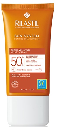 RILASTIL SUN SYSTEM PHOTO PROTECTION TERAPY SPF 50+ CREMA VELLUTANTE 50 ML - latuafarmacia.org