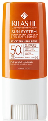 RILASTIL SUN SYSTEM PHOTO PROTECTION TERAPY SPF 50+ STICK TRASPARENTE 8,5 ML - latuafarmacia.org
