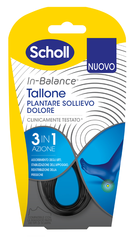 SCHOLL PLANTARE TALLONE M 2 PEZZI - latuafarmacia.org