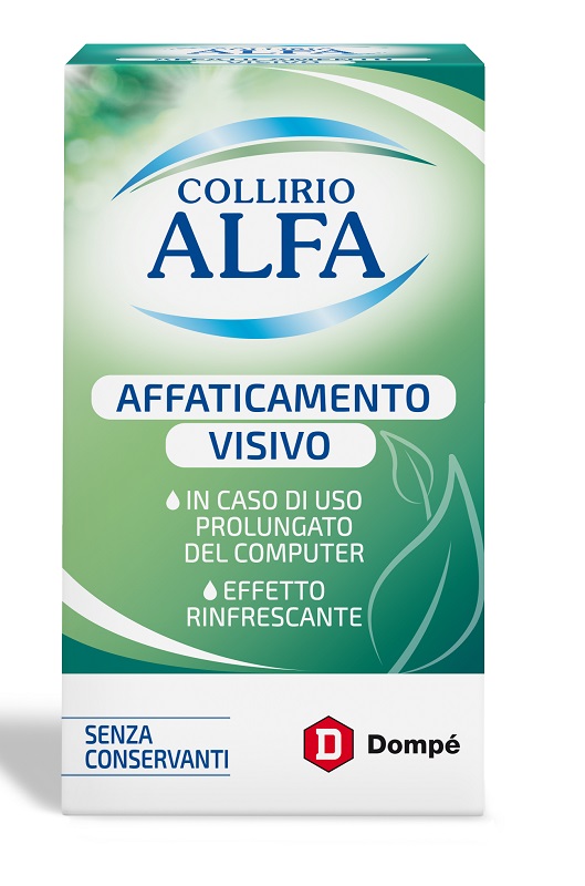 COLLIRIO ALFA AFFATICAMENTO VISIVO 10 ML - latuafarmacia.org