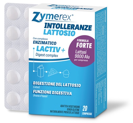 ZYMEREX INTOLLERANZE LATTOSIO 20 COMPRESSE RIVESTITE - latuafarmacia.org