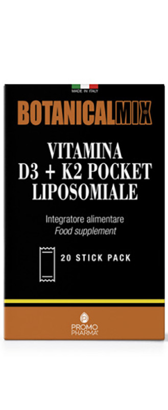 VITAMINA D3 + K2 POCKET BOTANICAL MIX 30 STICK - latuafarmacia.org