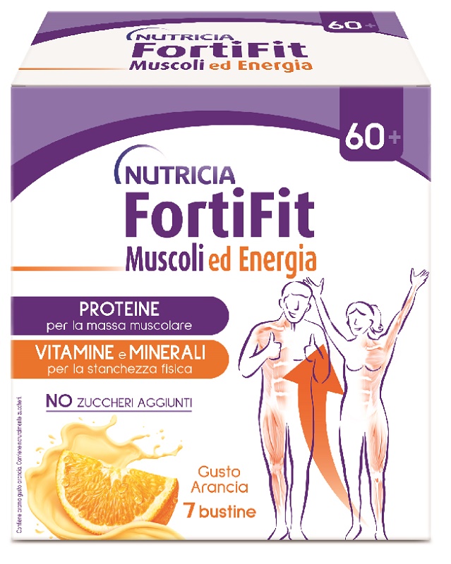 FORTIFIT MUSCOLI&ENERGIA ARANCIA 7 BUSTINE - latuafarmacia.org