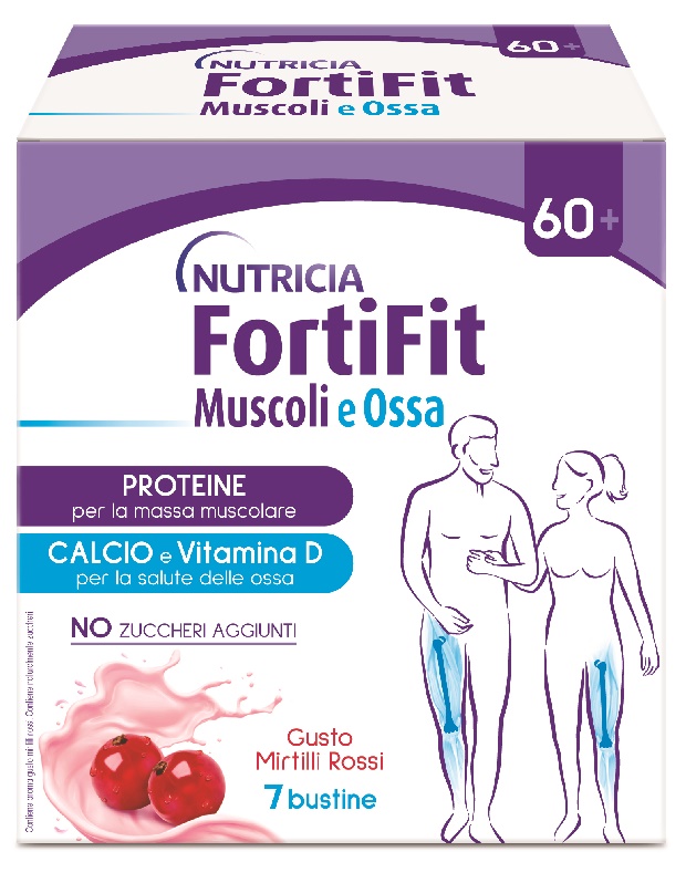 FORTIFIT MUSCOLI&OSSA MIRTILLO ROSSO 7 BUSTINE - latuafarmacia.org
