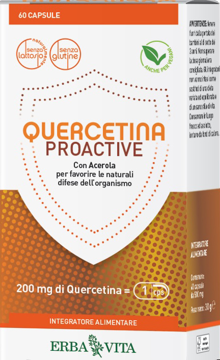 QUERCETINA PROACTIVE 60 CAPSULE - latuafarmacia.org