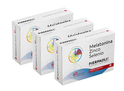 MELATONINA ZINCO SELENIO PROMO PACK 3 PEZZI - latuafarmacia.org