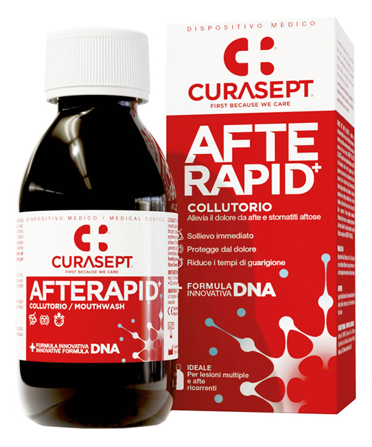 CURASEPT COLLUTORIO AFTE RAPID DNA 125 ML - latuafarmacia.org