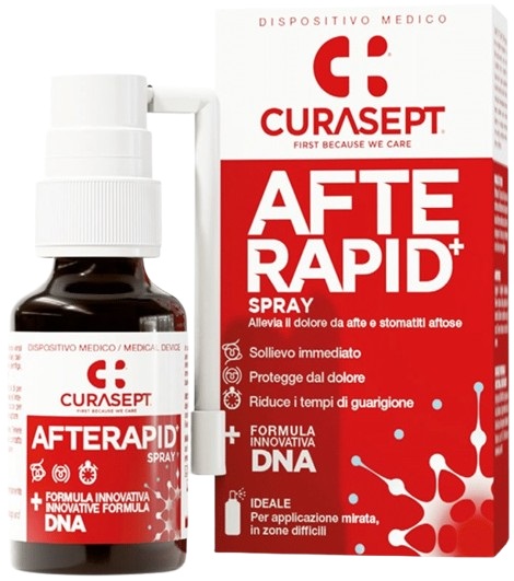 CURASEPT SPRAY AFTE RAPID DNA 15 ML - latuafarmacia.org