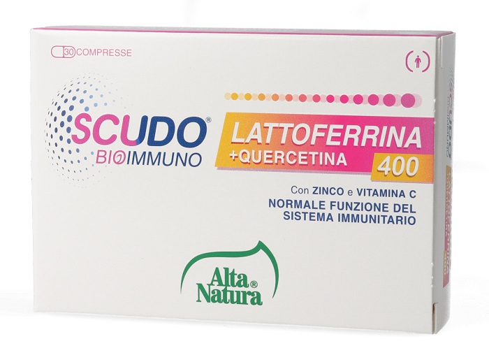 SCUDO LATTOFERRINA + QUERCETINA 400 30 COMPRESSE - latuafarmacia.org