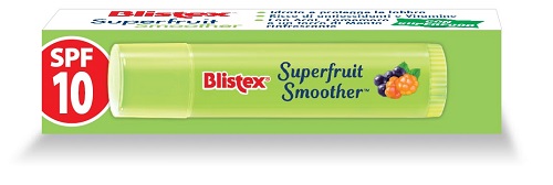BLISTEX SUPERFRUIT SMOOTHER SPF10 STICK LABBRA - latuafarmacia.org