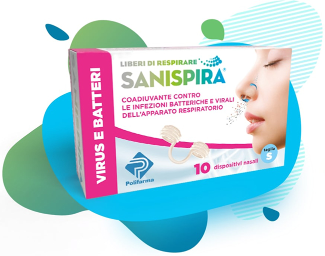 SANISPIRA VISUR & BATTERI FILTRO NASALE SMALL 10 PEZZI - latuafarmacia.org