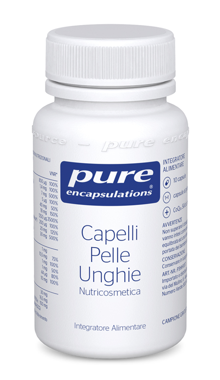 PURE ENCAPSULATIONS CAPELLI PELLE UNGHIE 30 CAPSULE - latuafarmacia.org