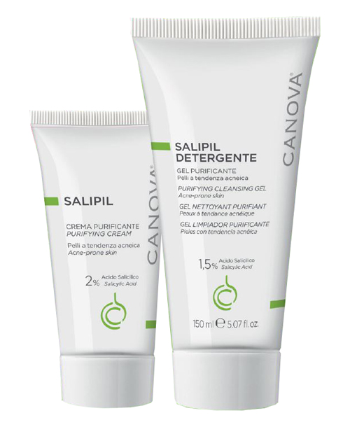 SALIPIL CREMA PURIFICANTE 50 ML + SALIPIL DETERGENTE GEL PURIFICANTE 150 ML IN OMAGGIO - latuafarmacia.org