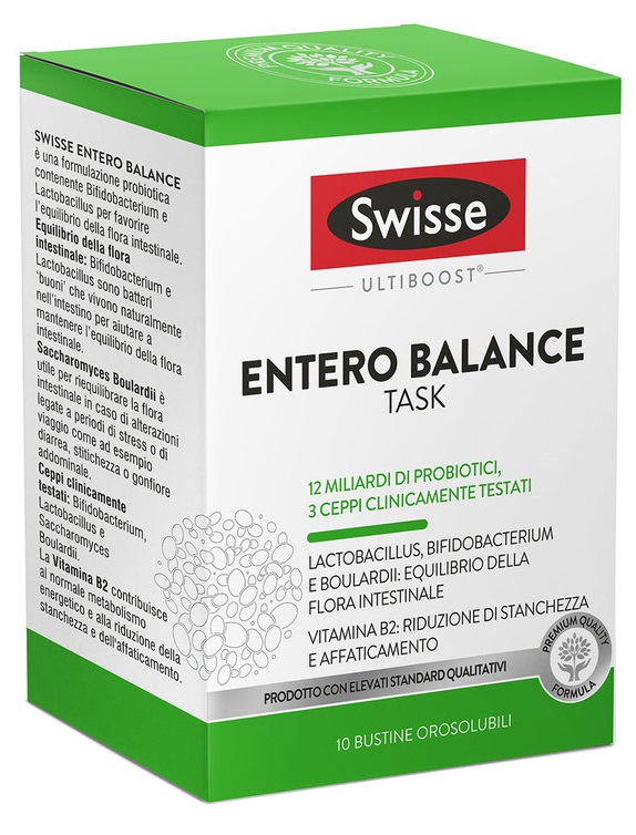 SWISSE ENTERO BALANCE VIAGGIO 10 BUSTINE - latuafarmacia.org