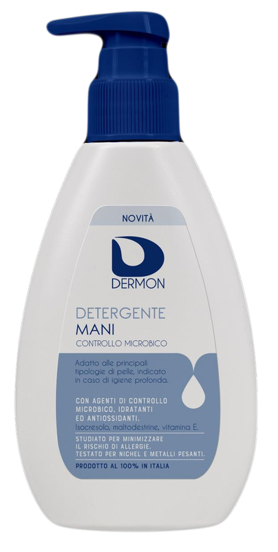 DERMON DETERGENTE MANI CONTROLLO MICROBICO 200 ML - latuafarmacia.org