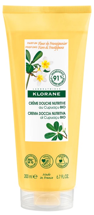 KLORANE CREMA DOCCIA FIORE DI FRANGIPANE 200 ML - latuafarmacia.org