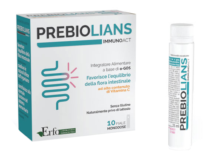 PREBIOLIANS IMMUNOACT 10 FIALE DA 25 ML - latuafarmacia.org