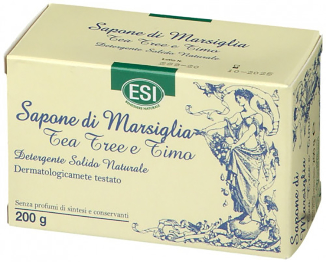 ESI SAPONE DI MARSIGLIA TEA TREE 200 G - latuafarmacia.org