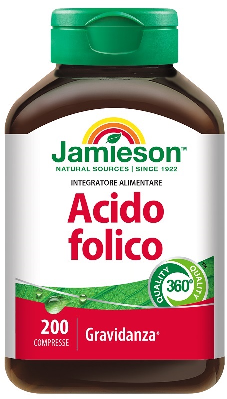 JAMIESON ACIDO FOLICO 200 COMPRESSE - latuafarmacia.org