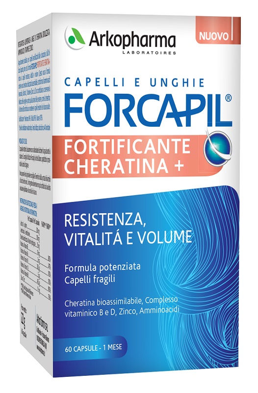 FORCAPIL FORTIFICANTE CHERATINA 60 CAPSULE - latuafarmacia.org
