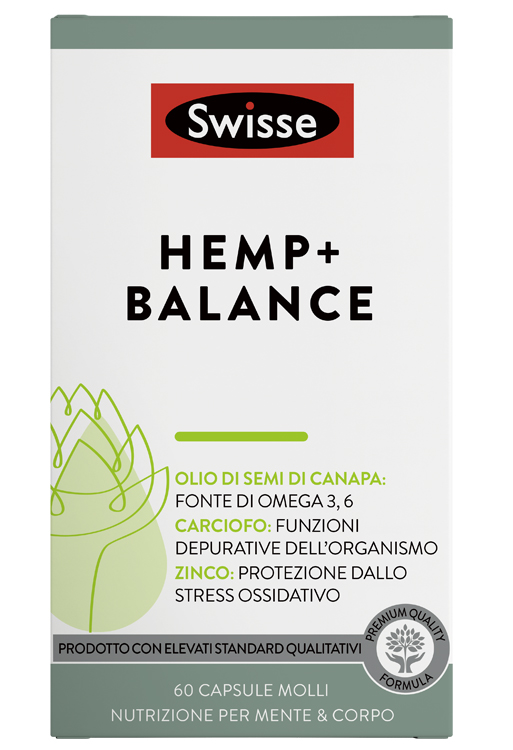 SWISSE HEMP+ BALANCE 60 CAPSULE - latuafarmacia.org
