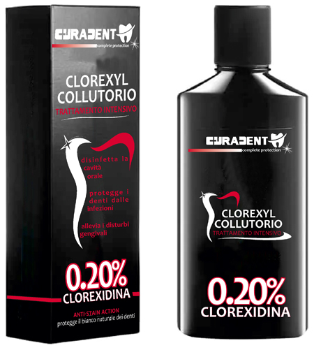 CURADENT CLOREXYL 0,20% CLOREXIDINA 250 ML - latuafarmacia.org