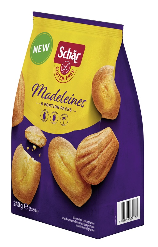SCHAR MADELEINES SENZA LATTOSIO 8 PORZIONI DA 30 G - latuafarmacia.org