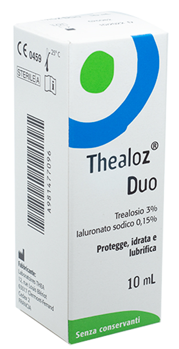 SOLUZIONE OCULARE THEALOZ DUO 10 ML - latuafarmacia.org
