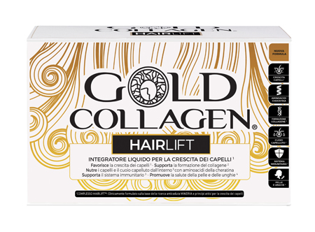GOLD COLLAGEN HAIRLIFT 10 FLACONI DA 50 ML - latuafarmacia.org