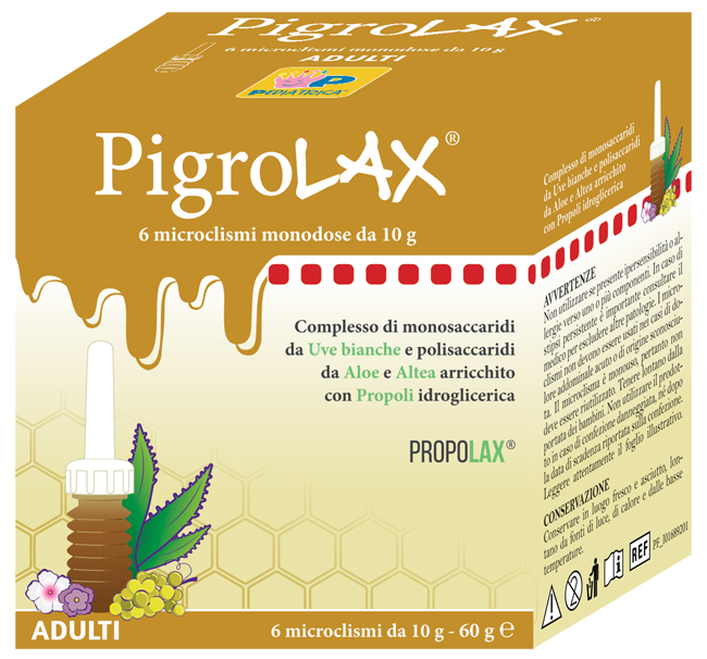 MICROCLISMA PIGROLAX ADULTI 6 X 10 G - latuafarmacia.org