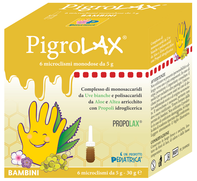 MICROCLISMA PIGROLAX BAMBINI 6 X 5 G - latuafarmacia.org